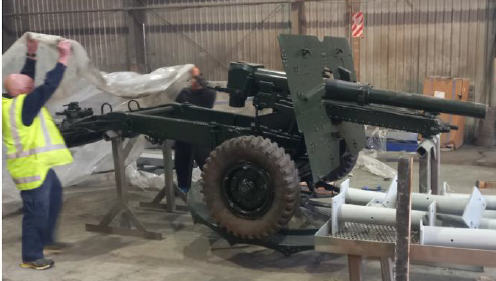 25 pounder finished